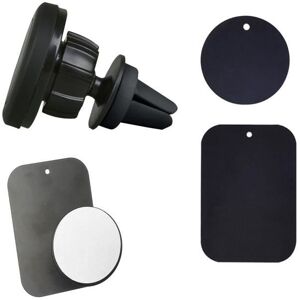 ACCE2S Support Voiture - Wiko - View - Aimanté - 360° - Grille daération Noir - Publicité ACCE2S Support Voiture - Wiko - View - Aimanté - 360° - Grille daération Noir - Publicité