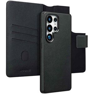 Coque adapté à Samsung Galaxy S25 Ultra - Accezz Étui de télephone portefeuille en cuir 2-en-1 avec MagSafe - Noir Noir - Publicité Coque adapté à Samsung Galaxy S25 Ultra - Accezz Étui de télephone portefeuille en cuir 2-en-1 avec MagSafe - Noir Noir - Publicité