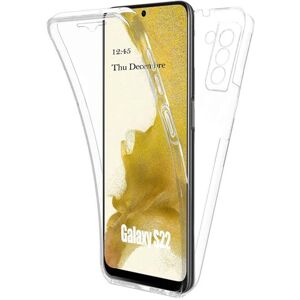 1001COQUES Coque intégrale 360°- Compatible Samsung Galaxy S22 Plus – Double protection transparente - Publicité 1001COQUES Coque intégrale 360°- Compatible Samsung Galaxy S22 Plus – Double protection transparente - Publicité