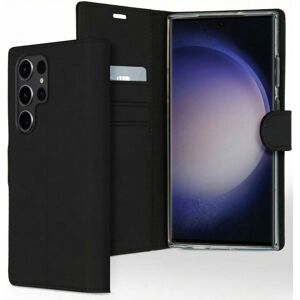 Coque adapté à Samsung Galaxy S23 Ultra - Accezz Étui de télephone Wallet - Noir Noir - Publicité Coque adapté à Samsung Galaxy S23 Ultra - Accezz Étui de télephone Wallet - Noir Noir - Publicité