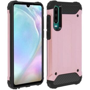 Coque de défense Avizar Huawei P30 - Anti-choc - Or rose - Publicité Coque de défense Avizar Huawei P30 - Anti-choc - Or rose - Publicité