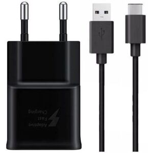 Chargeur Samsung Galaxy NOTE 8 Charge Rapide AFC 2A NOIR + cable 120cm TYPE C Noir - Publicité Chargeur Samsung Galaxy NOTE 8 Charge Rapide AFC 2A NOIR + cable 120cm TYPE C Noir - Publicité