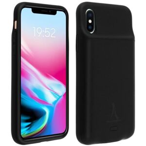 Coque iPhone X / XS - Akashi - Rigide 2 en 1 - Batterie 3500mAh - Protection résistante - Recharge sans fil Noir - Publicité Coque iPhone X / XS - Akashi - Rigide 2 en 1 - Batterie 3500mAh - Protection résistante - Recharge sans fil Noir - Publicité
