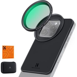 UNDERSCORE K&F CONCEPT Support Magnétique 6.7 avec Filtre ND2-32 Compatible iPhone Magsafe 67mm (Séries 16/15/14/13/12 Pro Max/Plus) Noir - Publicité UNDERSCORE K&F CONCEPT Support Magnétique 6.7 avec Filtre ND2-32 Compatible iPhone Magsafe 67mm (Séries 16/15/14/13/12 Pro Max/Plus) Noir - Publicité