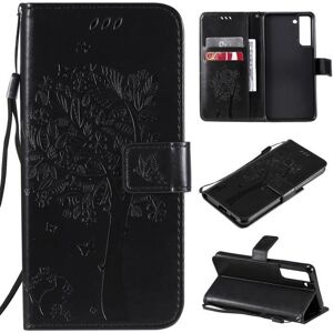 APRILLY Pour Samsung Galaxy S21 FE 5G Housse Durable PU Cuir Portefeuille Etui à Rabat - Noir Noir - Publicité APRILLY Pour Samsung Galaxy S21 FE 5G Housse Durable PU Cuir Portefeuille Etui à Rabat - Noir Noir - Publicité