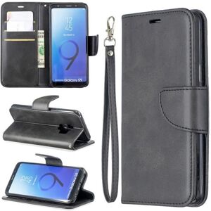 APRILLY Housse Samsung Galaxy S9 (5.8) - Pochette Téléphone Housse avec Support Mode Design - Noir Noir - Publicité APRILLY Housse Samsung Galaxy S9 (5.8) - Pochette Téléphone Housse avec Support Mode Design - Noir Noir - Publicité