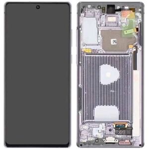 Écran LCD tactile - SAMSUNG - Galaxy Note 20 / Note 20 5G (N980/N981) - Soft OLED - Avec châssis - Gris Gris - Publicité Écran LCD tactile - SAMSUNG - Galaxy Note 20 / Note 20 5G (N980/N981) - Soft OLED - Avec châssis - Gris Gris - Publicité