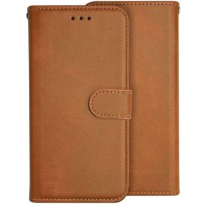 1001COQUES Étui à languette - Simili cuir - Apple iPhone 11 - Fermeture magnétique - Support intégré - Porte-cartes Marron - Publicité 1001COQUES Étui à languette - Simili cuir - Apple iPhone 11 - Fermeture magnétique - Support intégré - Porte-cartes Marron - Publicité