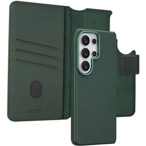 Coque adapté à Samsung Galaxy S26 Ultra - Accezz Étui de télephone portefeuille en cuir 2-en-1 avec MagSafe - Vert foncé Vert - Publicité Coque adapté à Samsung Galaxy S26 Ultra - Accezz Étui de télephone portefeuille en cuir 2-en-1 avec MagSafe - Vert foncé Vert - Publicité