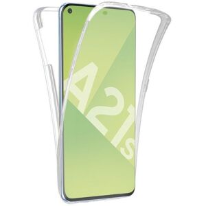 1001COQUES Coque intégrale 360°- Compatible Samsung Galaxy A21S – Double protection transparente - Publicité 1001COQUES Coque intégrale 360°- Compatible Samsung Galaxy A21S – Double protection transparente - Publicité