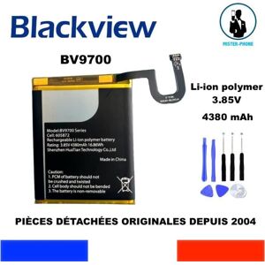Batterie OEM Blackview Bv9700 Pro - 4380mAh - Neuve - Publicité Batterie OEM Blackview Bv9700 Pro - 4380mAh - Neuve - Publicité