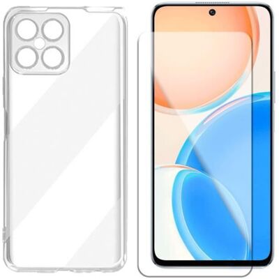 123 Coque pour Honor X8 - Yuan Yuan - Silicone Souple - 2 Verres Trempés - Protection Ecran 9H Blanc - Publicité 123 Coque pour Honor X8 - Yuan Yuan - Silicone Souple - 2 Verres Trempés - Protection Ecran 9H Blanc - Publicité