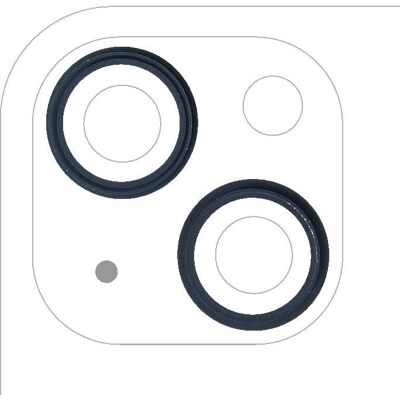 Generic Support lentille caméra arrière - 2 pièces - pour iPhone 13 et 13 Mini - Noir Minuit - Publicité Generic Support lentille caméra arrière - 2 pièces - pour iPhone 13 et 13 Mini - Noir Minuit - Publicité