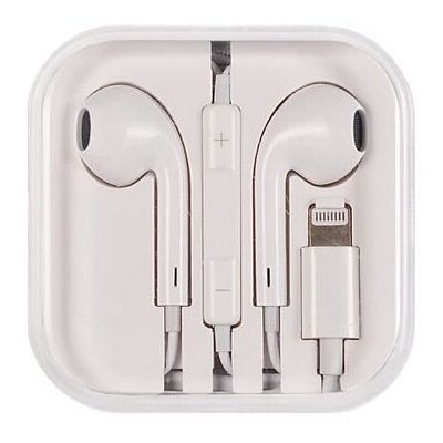 123 Ecouteurs filaires Bluetooth pour iPhone 13 - Yuan Yuan - Blanc - Publicité 123 Ecouteurs filaires Bluetooth pour iPhone 13 - Yuan Yuan - Blanc - Publicité