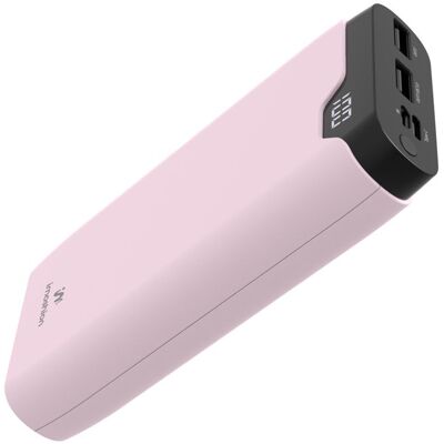 IMOSHION Batterie externe - 20.000 mAh - Quick Charge et Power Delivery - Rose Rose - Publicité IMOSHION Batterie externe - 20.000 mAh - Quick Charge et Power Delivery - Rose Rose - Publicité
