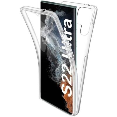 1001Coques - Coque 360° intégrale compatible avec Samsung Galaxy S22 Ultra - Protection avant et arrière - Plastique incassable - Publicité 1001Coques - Coque 360° intégrale compatible avec Samsung Galaxy S22 Ultra - Protection avant et arrière - Plastique incassable - Publicité
