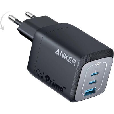 Base de charge USB rapide universelle Anker Prime noire - Publicité Base de charge USB rapide universelle Anker Prime noire - Publicité