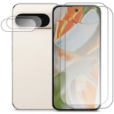 123 Lot de 2 Verre trempé pour Google Pixel 9 PRO XL 5G + 2 Verre trempé camera arrière protecteur-Film Protection en Verre Trempé Blanc - Publicité 123 Lot de 2 Verre trempé pour Google Pixel 9 PRO XL 5G + 2 Verre trempé camera arrière protecteur-Film Protection en Verre Trempé Blanc - Publicité