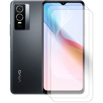 123 Lot de 2 films protecteur pour Vivo Y76 5G 6.58 V2124 verre trempé de protection transparent - Yuan Yuan - Blanc - Publicité 123 Lot de 2 films protecteur pour Vivo Y76 5G 6.58 V2124 verre trempé de protection transparent - Yuan Yuan - Blanc - Publicité