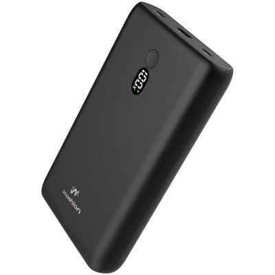 IMOSHION Batterie Externe - Powerbank 20 000 mAh - Quick Charge et Power Delivery - 100W - Noir Noir - Publicité IMOSHION Batterie Externe - Powerbank 20 000 mAh - Quick Charge et Power Delivery - 100W - Noir Noir - Publicité
