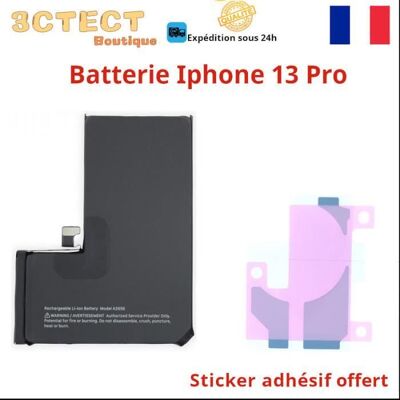 Generic BATTERIE COMPATIBLE IPHONE 13 PRO AVEC STICKER ADHESIF - Publicité Generic BATTERIE COMPATIBLE IPHONE 13 PRO AVEC STICKER ADHESIF - Publicité