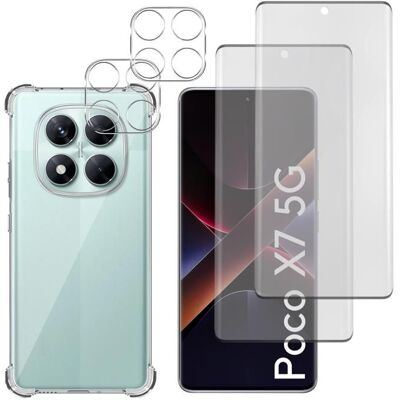 Xiaomi Poco X7 5G - Coque antichoc en TPU - Étui de téléphone - Publicité Xiaomi Poco X7 5G - Coque antichoc en TPU - Étui de téléphone - Publicité