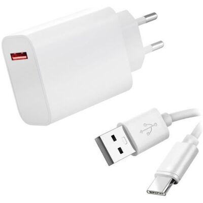 123 Chargeur Rapide 33W + Cable USB USB-C pour Oppo A16 CPH2269 6.52-Oppo A16S CPH2271 6.52 - Blanc - Yuan Yuan Blanc - Publicité 123 Chargeur Rapide 33W + Cable USB USB-C pour Oppo A16 CPH2269 6.52-Oppo A16S CPH2271 6.52 - Blanc - Yuan Yuan Blanc - Publicité