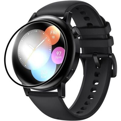 123 Film de protection avec bords Noir pour Huawei Watch GT 3 42mm 1.32- Yuan Yuan Noir - Publicité 123 Film de protection avec bords Noir pour Huawei Watch GT 3 42mm 1.32- Yuan Yuan Noir - Publicité