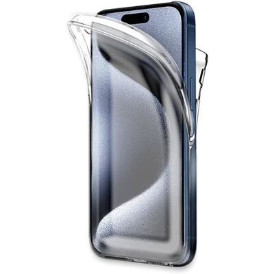 123 Coque 360 degré pour iPhone 15 Pro 6.1- Coque protection intégrale transparente Avant et arrière - Antichoc - Yuan Yuan - Publicité 123 Coque 360 degré pour iPhone 15 Pro 6.1- Coque protection intégrale transparente Avant et arrière - Antichoc - Yuan Yuan - Publicité