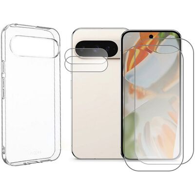 123 Protection intégrale lot 2 Verre Trempé pour Google Pixel 9 PRO XL 5G + 2 Verre Trempé Caméra Arrière+Coque souple Blanc - Publicité 123 Protection intégrale lot 2 Verre Trempé pour Google Pixel 9 PRO XL 5G + 2 Verre Trempé Caméra Arrière+Coque souple Blanc - Publicité