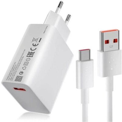 Generic Xiaomi Charging Combo 33W Chargeur rapide USB-A + Câble de données USB-C Blanc MDY-11-EZ PINCE A LINGE - Publicité Generic Xiaomi Charging Combo 33W Chargeur rapide USB-A + Câble de données USB-C Blanc MDY-11-EZ PINCE A LINGE - Publicité
