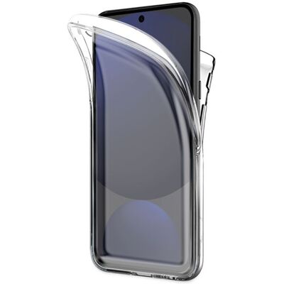 123 Coque 360 degré pour Samsung Galaxy S24 FE 5G - Coque de protection intégrale transparente Avant et arrière - Antichoc - Yuan Yuan Blanc - Publicité 123 Coque 360 degré pour Samsung Galaxy S24 FE 5G - Coque de protection intégrale transparente Avant et arrière - Antichoc - Yuan Yuan Blanc - Publicité