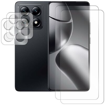 123 Lot de 2 Verre trempé pour Xiaomi 14T 5G/14T Pro 5G + Lot de 2 Verre trempé camera arrière protecteur - Film Protection -YuanYuan Blanc - Publicité 123 Lot de 2 Verre trempé pour Xiaomi 14T 5G/14T Pro 5G + Lot de 2 Verre trempé camera arrière protecteur - Film Protection -YuanYuan Blanc - Publicité