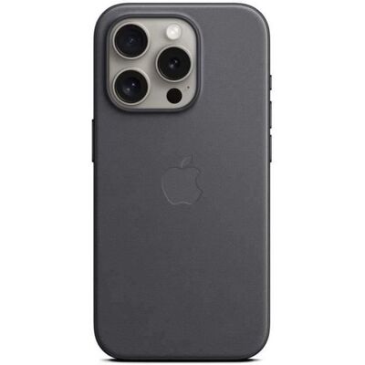 Coque et étui téléphone mobile Apple Coque en tissage fin avec MagSafe pour iPhone 15 Pro - Noir - Publicité Coque et étui téléphone mobile Apple Coque en tissage fin avec MagSafe pour iPhone 15 Pro - Noir - Publicité