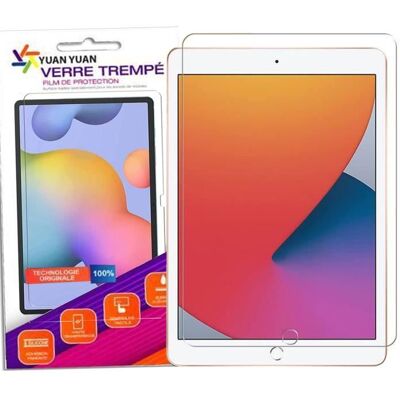123 Lot de 2 Verre Trempé pour iPad 10.2 2020 Film Protection écran Anti Rayures sans Bulles dair Ultra Résistant -Yuan Yuan - Publicité 123 Lot de 2 Verre Trempé pour iPad 10.2 2020 Film Protection écran Anti Rayures sans Bulles dair Ultra Résistant -Yuan Yuan - Publicité