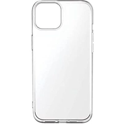 Coque souple renforcée transparente MUVIT pour iPhone 13 Mini - Publicité Coque souple renforcée transparente MUVIT pour iPhone 13 Mini - Publicité