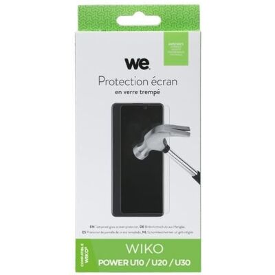 WIKO - Power U10/U20/U30 - Anti-rayures - Protection d'écran - Publicité WIKO - Power U10/U20/U30 - Anti-rayures - Protection d'écran - Publicité