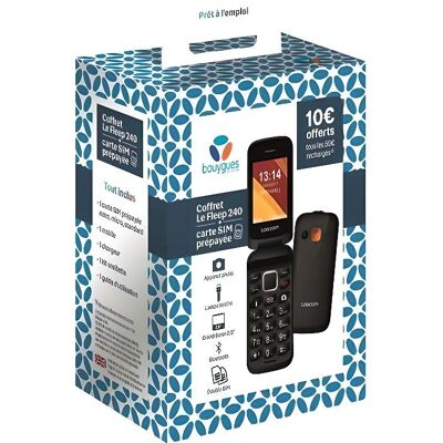 LOGICOM FLEEP 240 PACK BOUYGUES Noir - Publicité LOGICOM FLEEP 240 PACK BOUYGUES Noir - Publicité