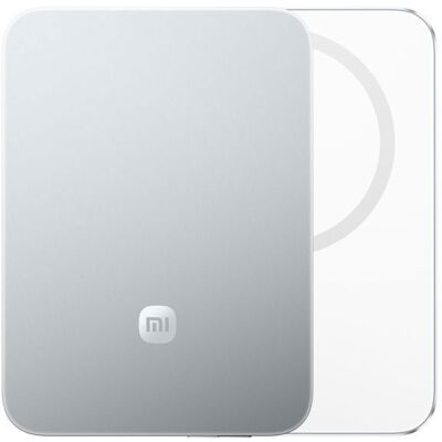 Batterie externe - XIAOMI - UltraThin Magnetic Power Bank 5000 - 15W MagSafe - 5000 mAh - Gris Gris - Publicité Batterie externe - XIAOMI - UltraThin Magnetic Power Bank 5000 - 15W MagSafe - 5000 mAh - Gris Gris - Publicité