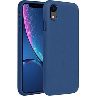 123 Coque en silicone compatible pour iPhone XR - Bleu marine - Yuan Yuan Bleu - Publicité 123 Coque en silicone compatible pour iPhone XR - Bleu marine - Yuan Yuan Bleu - Publicité