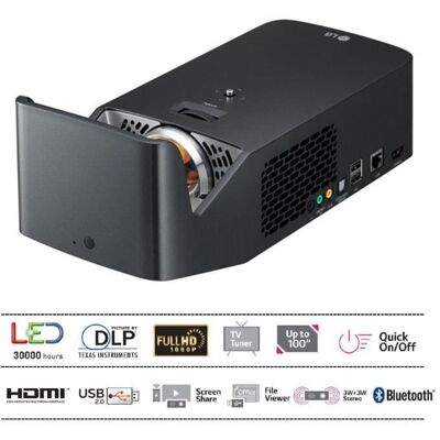 LG PF1000U vidéoprojecteur LED FHD à Ultra Courte Focale Noir - Publicité LG PF1000U vidéoprojecteur LED FHD à Ultra Courte Focale Noir - Publicité