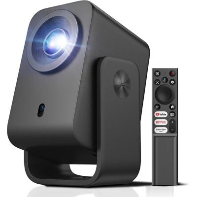 TCL Vidéoprojecteur C1 4K natif 1080P Dolby 8W Google TV intégré Netflix certifié auto focus keystone WiFi Bluetooth rotation 285° Gris - Publicité TCL Vidéoprojecteur C1 4K natif 1080P Dolby 8W Google TV intégré Netflix certifié auto focus keystone WiFi Bluetooth rotation 285° Gris - Publicité