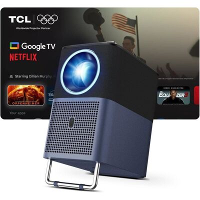 Projecteur - TCL - A1s - Full HD 1080p natif - Dolby Audio - Google TV Bleu - Publicité Projecteur - TCL - A1s - Full HD 1080p natif - Dolby Audio - Google TV Bleu - Publicité