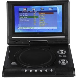 Sonew Lecteur DVD mobile Lecteur DVD portable 7 pouces Écran pivotant TV rechargeable Chargeur de voiture Gamepad video support Blanc - Publicité Sonew Lecteur DVD mobile Lecteur DVD portable 7 pouces Écran pivotant TV rechargeable Chargeur de voiture Gamepad video support Blanc - Publicité