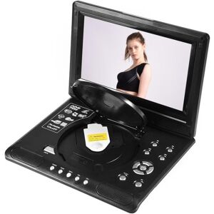 PRUMYA Lecteur DVD Portable 98 Pouces Avec Écran LCD HD Rotatif 270° Télévision Portable USB/SD/FM Compatible AVI MPEG4 Et Batterie Noir - Publicité PRUMYA Lecteur DVD Portable 98 Pouces Avec Écran LCD HD Rotatif 270° Télévision Portable USB/SD/FM Compatible AVI MPEG4 Et Batterie Noir - Publicité