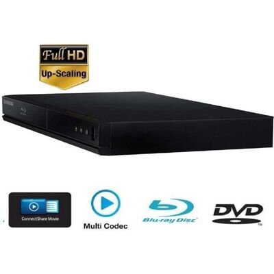 SAMSUNG BD-J4500R Lecteur Blu-ray DVD USB Noir - Publicité SAMSUNG BD-J4500R Lecteur Blu-ray DVD USB Noir - Publicité
