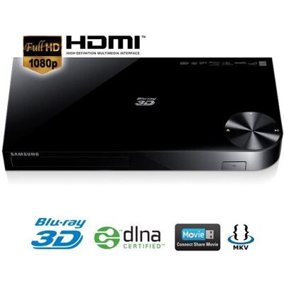 SAMSUNG BD-F5500/ZF Lecteur Blu Ray 3D Noir - Publicité SAMSUNG BD-F5500/ZF Lecteur Blu Ray 3D Noir - Publicité