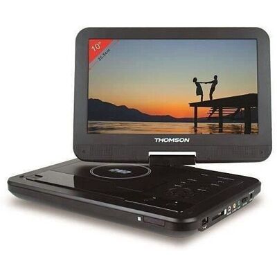 Lecteur DVD portable Thomson THP360 - Écran 10'' - USB/SD - Publicité Lecteur DVD portable Thomson THP360 - Écran 10'' - USB/SD - Publicité