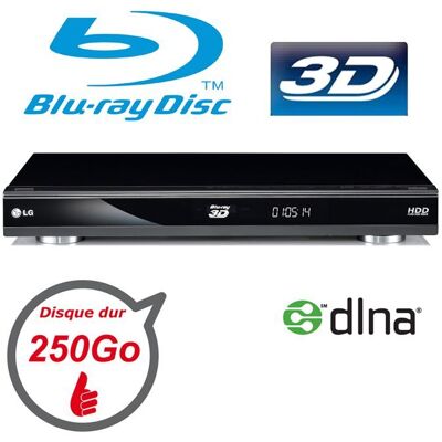 LECTEUR ENREGISTREUR BLU-RAY 3D - LG HR550 - Publicité LECTEUR ENREGISTREUR BLU-RAY 3D - LG HR550 - Publicité