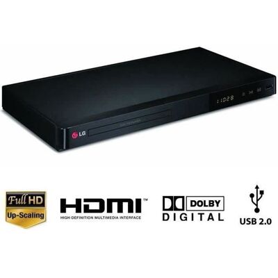 LG DP542H Lecteur DVD Full HD HDMI Noir - Publicité LG DP542H Lecteur DVD Full HD HDMI Noir - Publicité